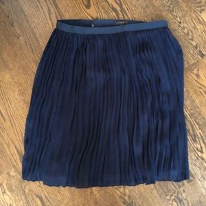 JCrew pleated skirt